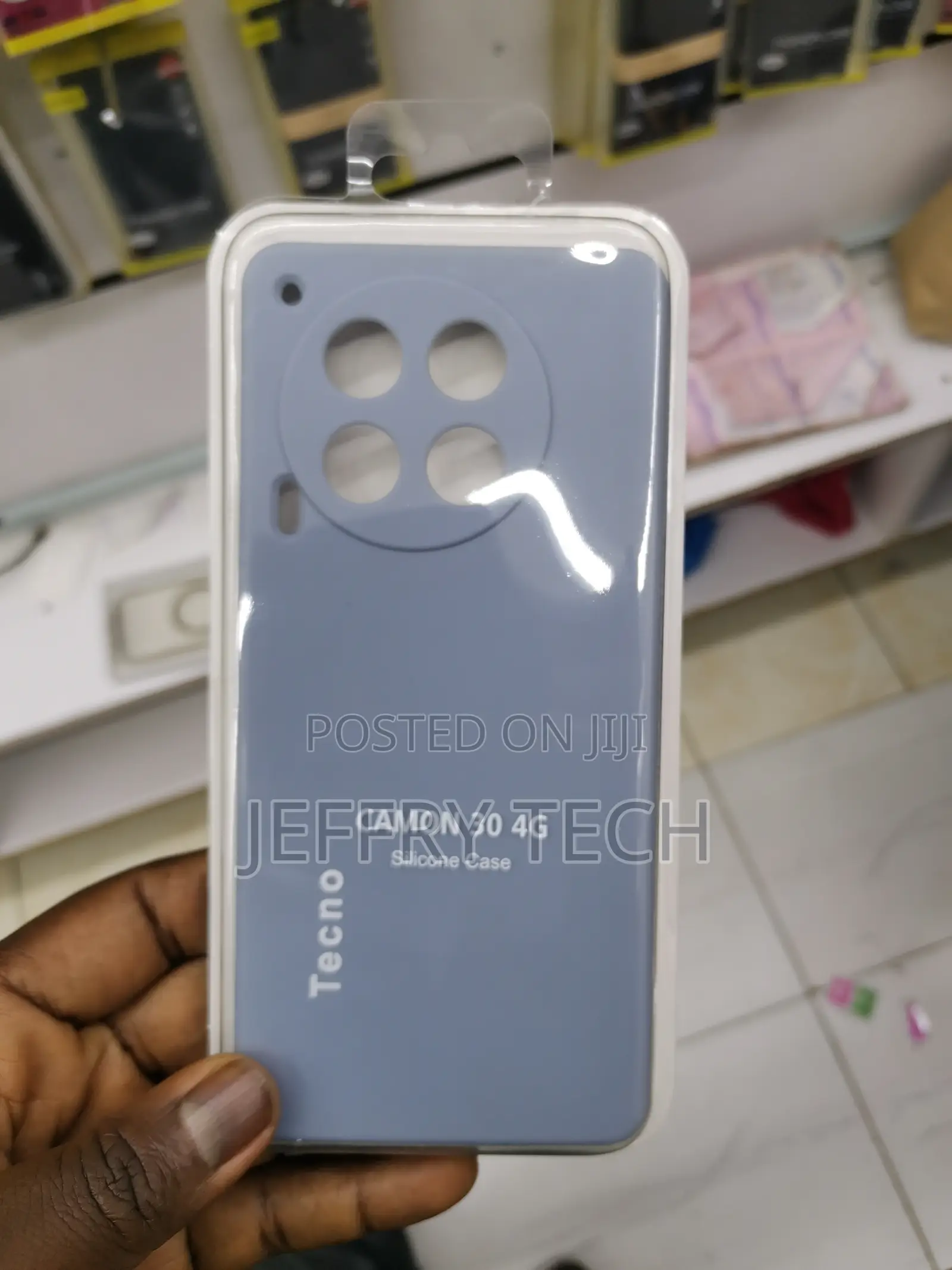 Liramark Tecno Camon 30 4g Silicone Slim Shockproof Case