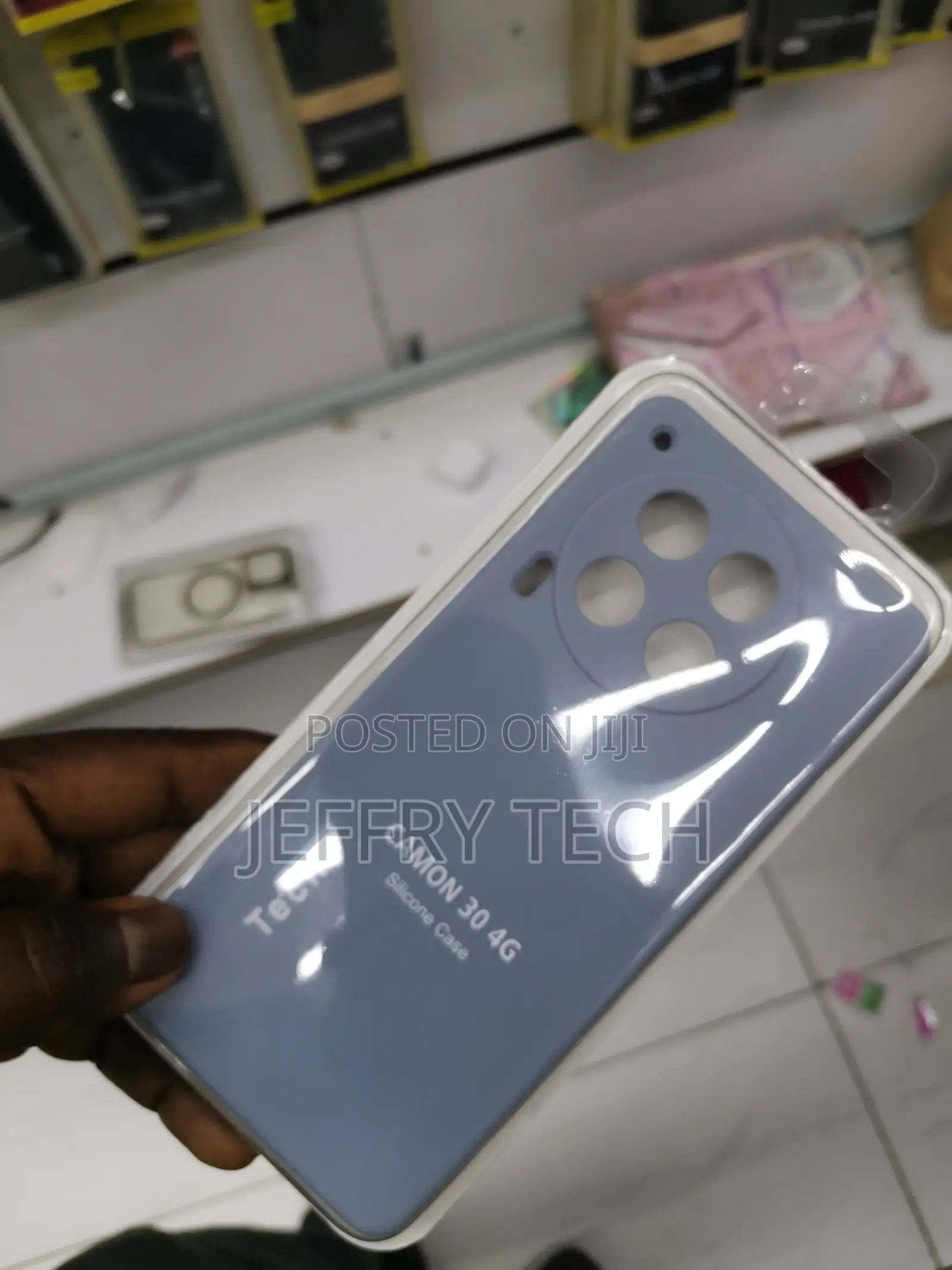 Liramark Tecno Camon 30 4g Silicone Slim Shockproof Case
