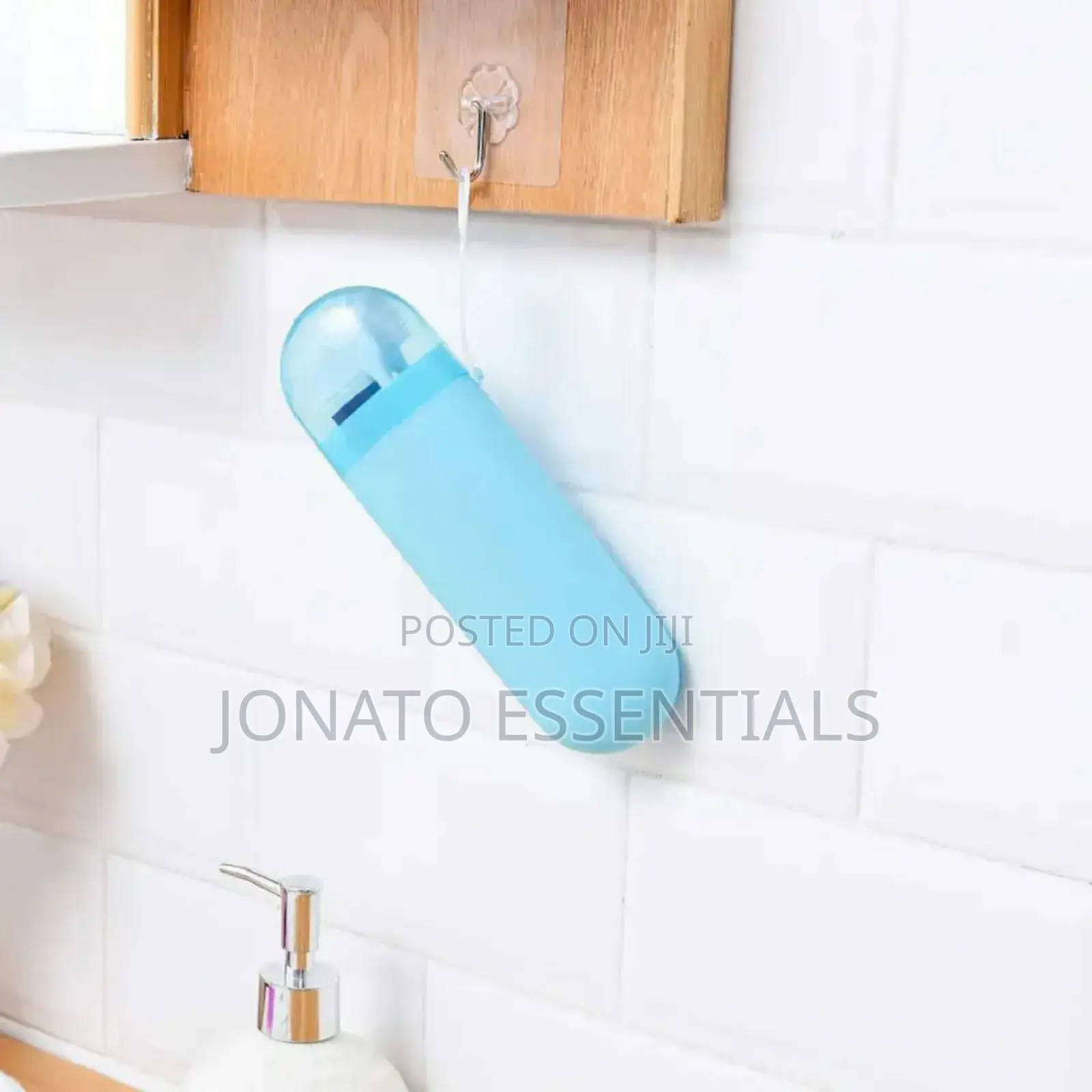 Toothbrush and Toothpaste Travel Storage Case and Organizer