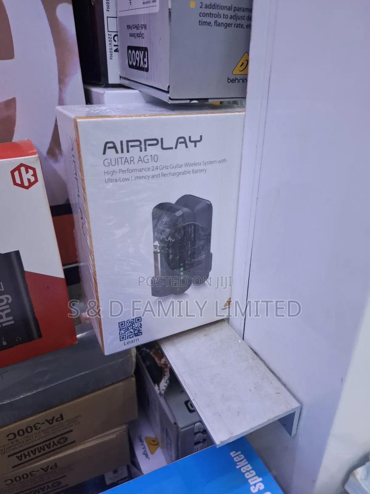 Behringer Airplay Guitar Ag10 Digital Wireless Guitar System