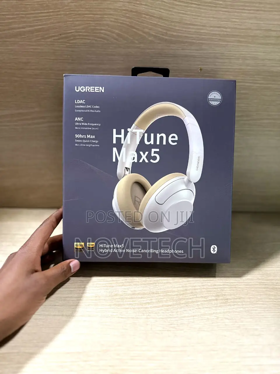 Ugreen Hitune Max5 Headphone Adaptive Noise Cancelling Hp202