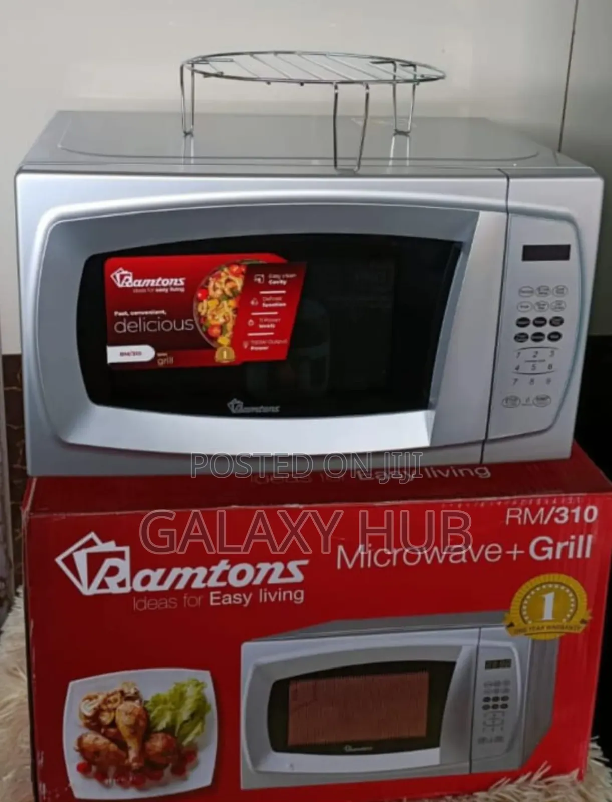 Ramtons Microwave Digital 20litres With Grill Rm310