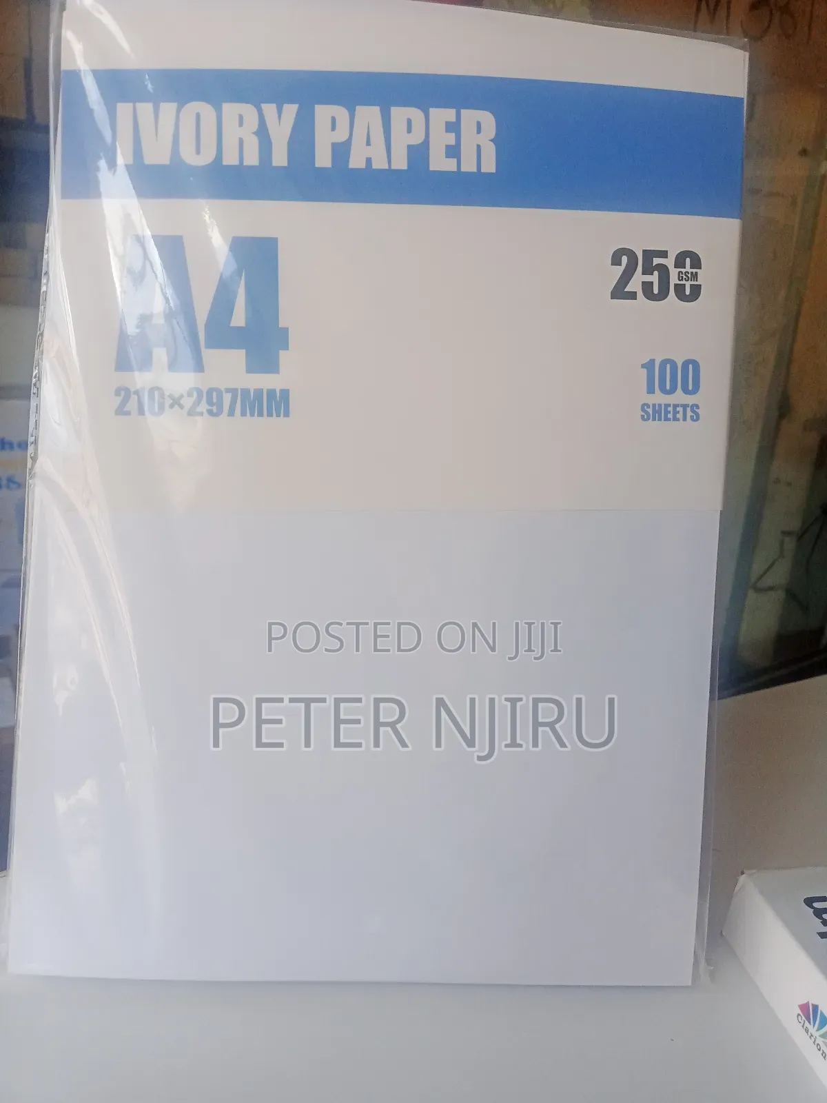 Certificate Ivory Paper Available
