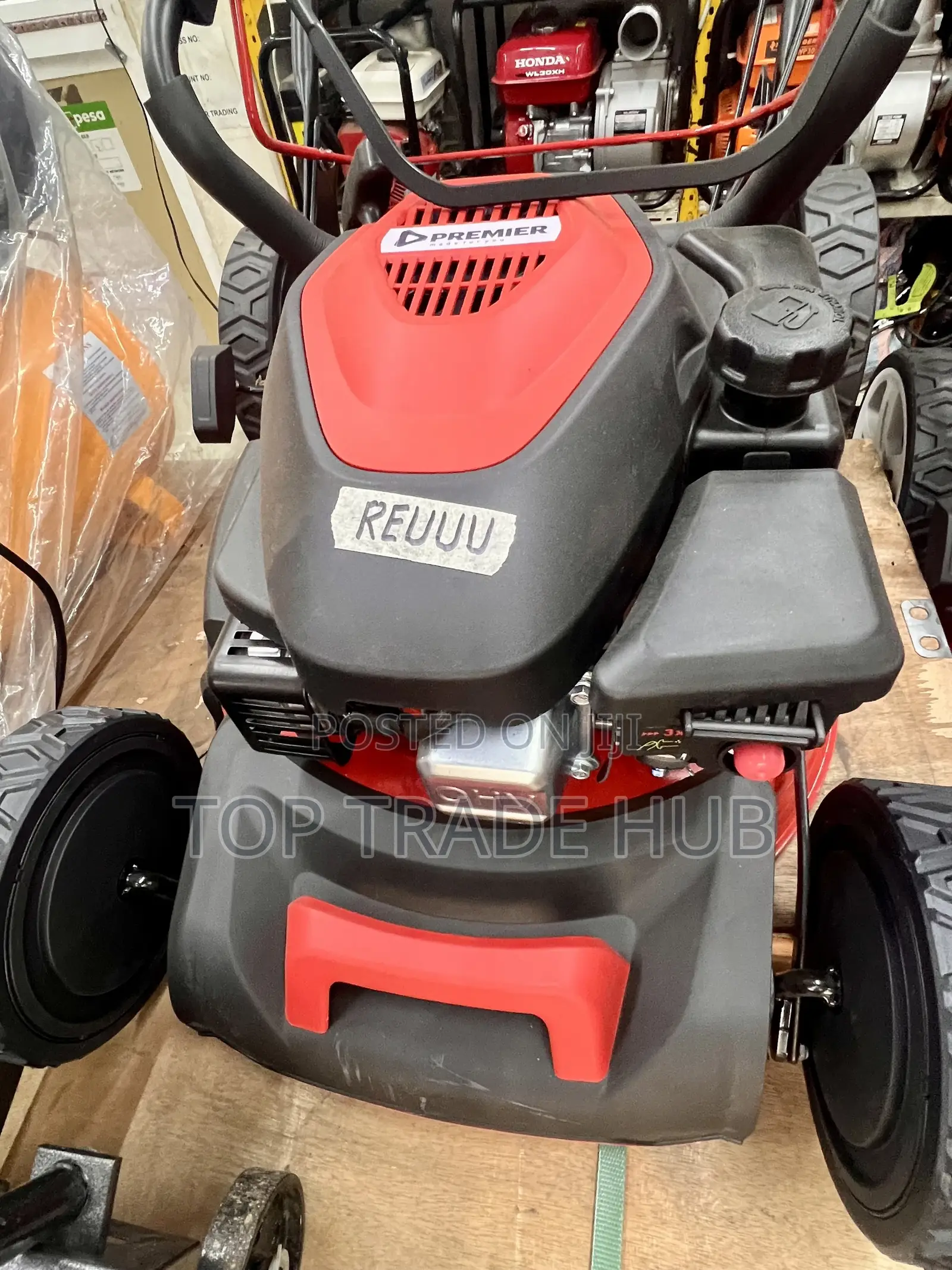Premier Self Propelled Petrol Lawn Mower 5.5 Hp 180cc