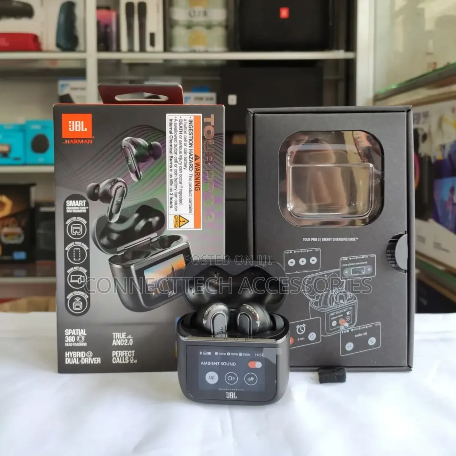 Jbl Tour Pro 3 True Wireless Noise-canceling Earbuds