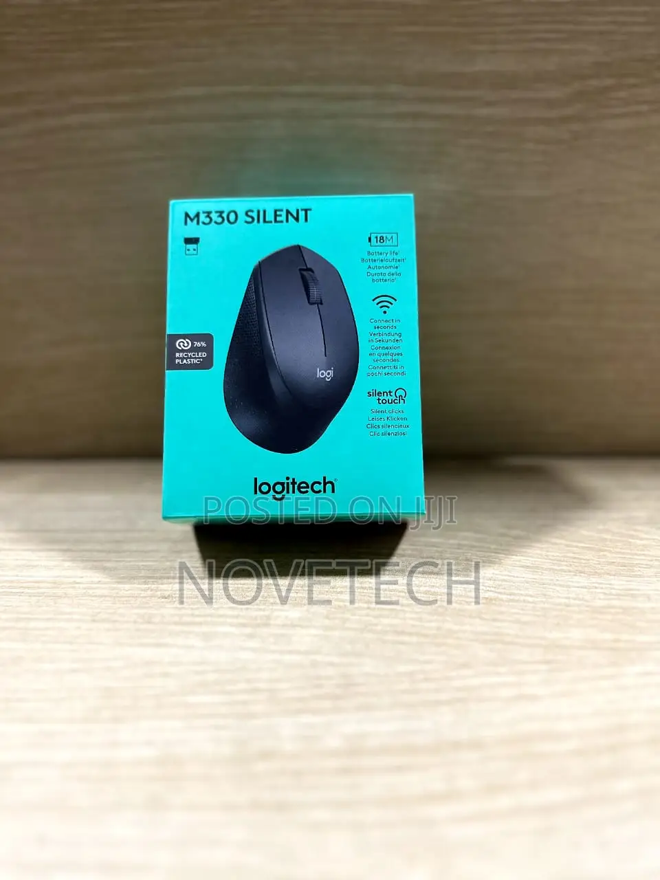 Logitech M330 Silent Wireless Mouse,2.4ghz With Usb Receiver