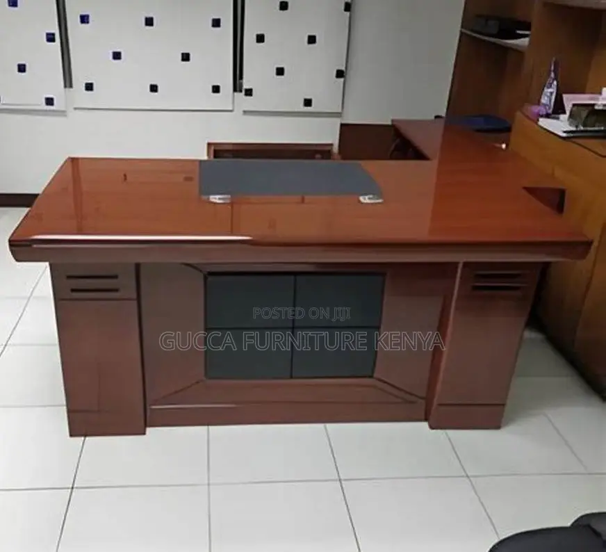 Office Table1.6m Office Desk With Lateral Storage Cabinet