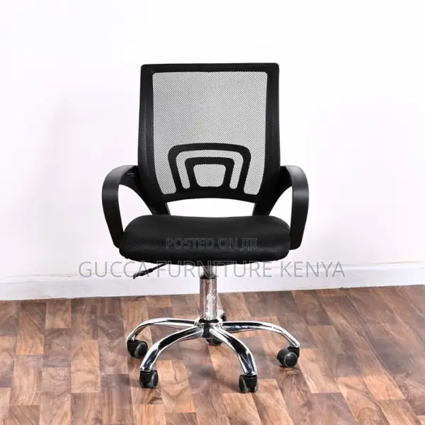 Office Chair:Mesh Back Reception Desk Chair With Swivel Base