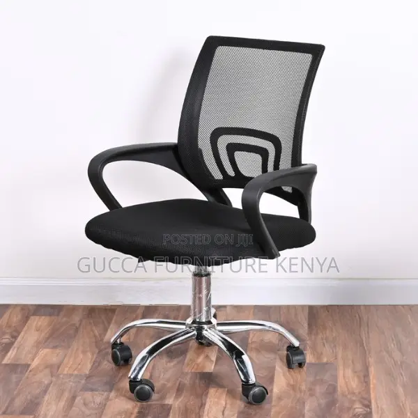 Office Chair:Mesh Back Reception Desk Chair With Swivel Base