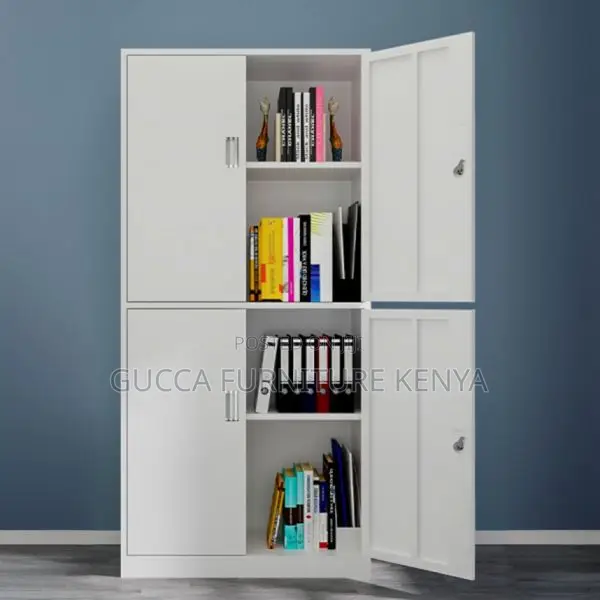 Office Cabinets:4-Door Vertical Document Storage Unit