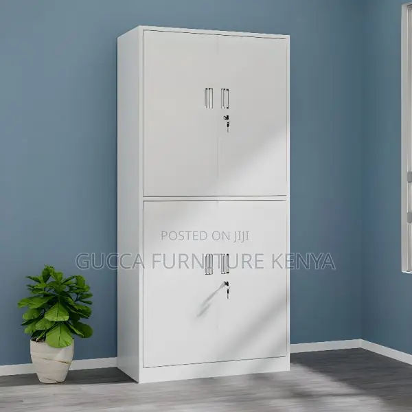 Office Cabinets:4-Door Vertical Document Storage Unit