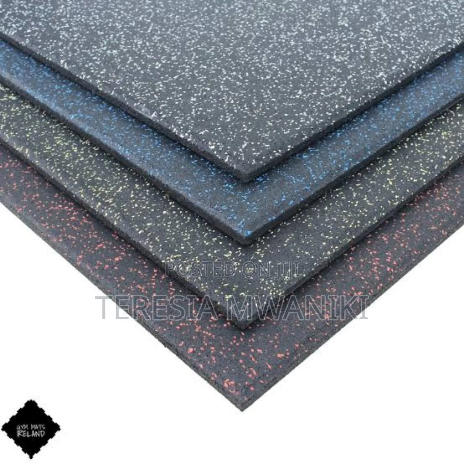 1m ×1m × 15mm Gym Floor Mats