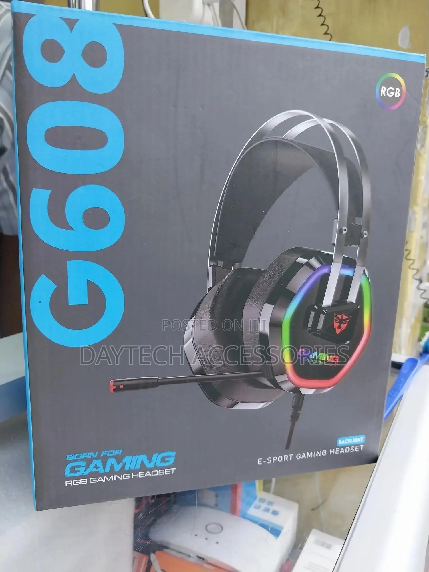 Gaming Headset Hd Surround Sound Pc Gaming With Mic - G608