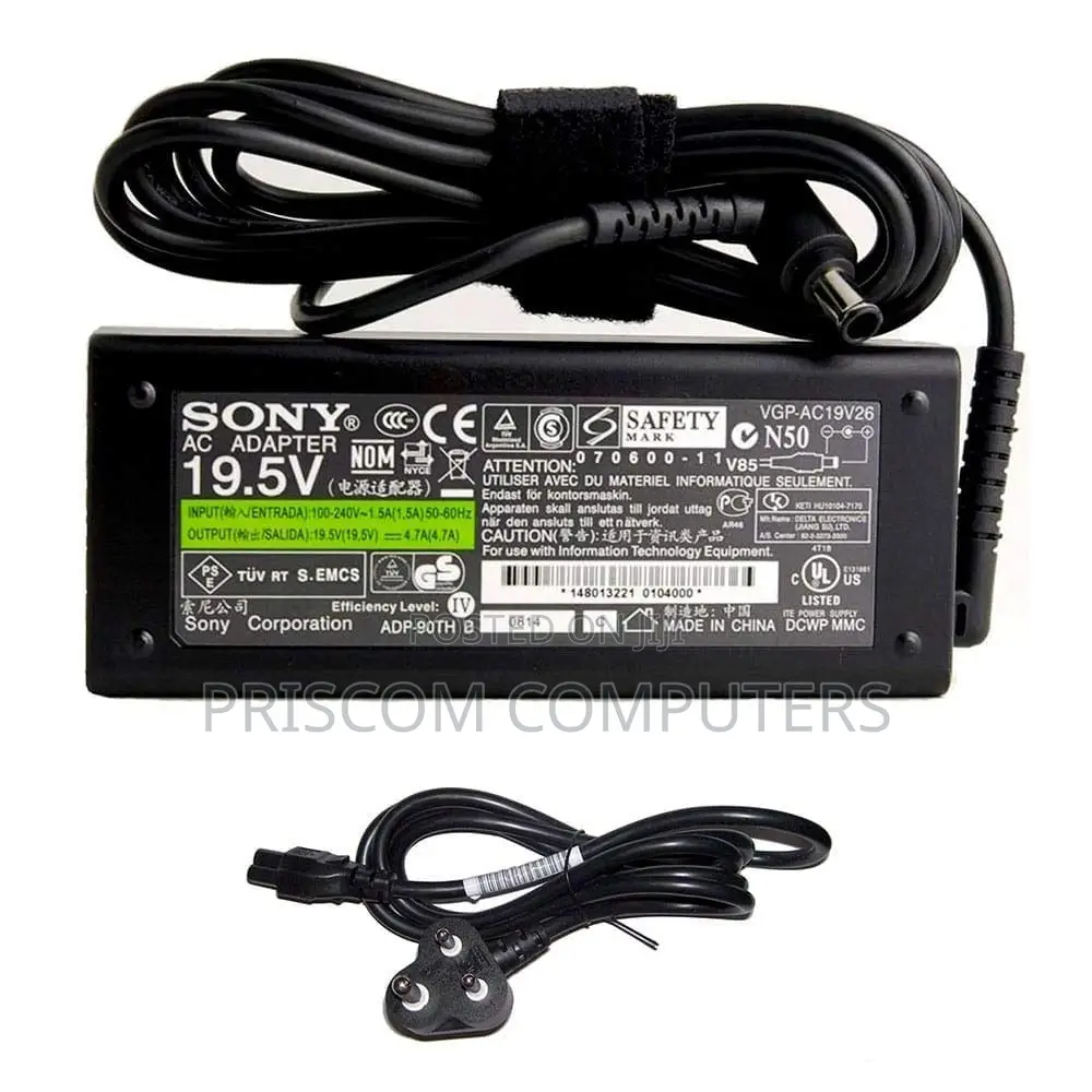 Sony Bravia Television, Sony Vaio Charger Adapters 19.5v