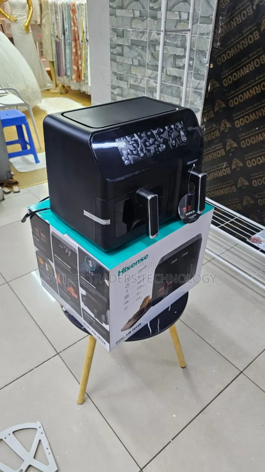 Hisense 8.6l Dual Airfryer H09afbk2s5 With Dual Baskets