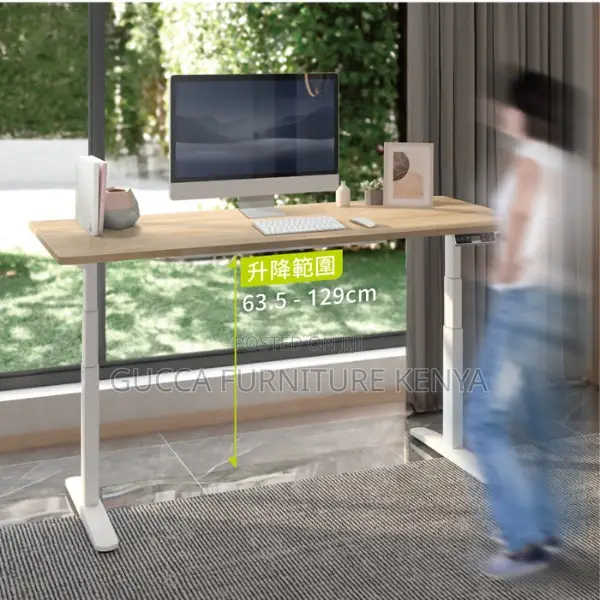 Office Table:Electric Lifting Desk 140*70 Cm for Office Home