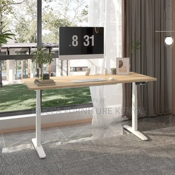Office Table:Electric Lifting Desk 140*70 Cm for Office Home