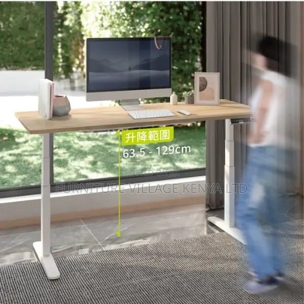 Clerical Desking:Ergonomic Electric Sit Stand 1400mm Desk