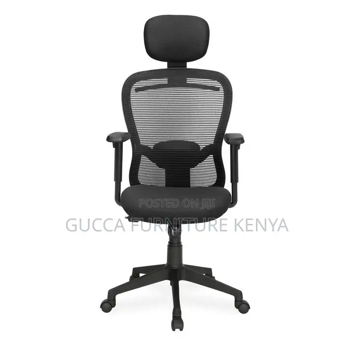 Office Chair:Comfy Breathable Back Swivel High Staff Chair