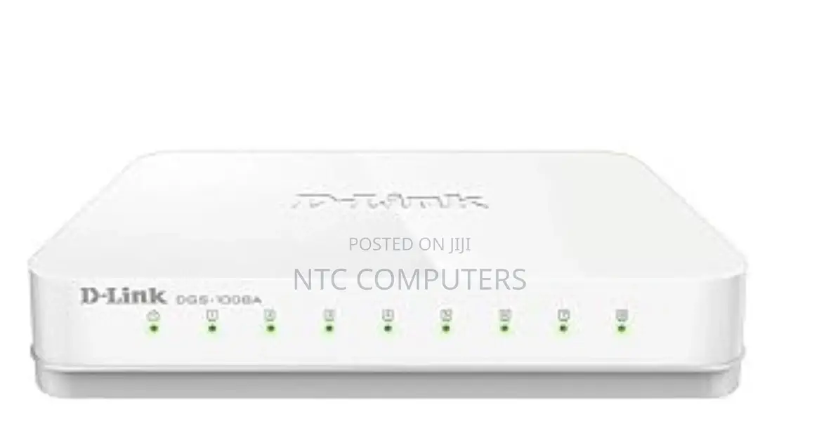 D-Link Des-1008c/B 8 Port 10/100base-T Unmanged Switch