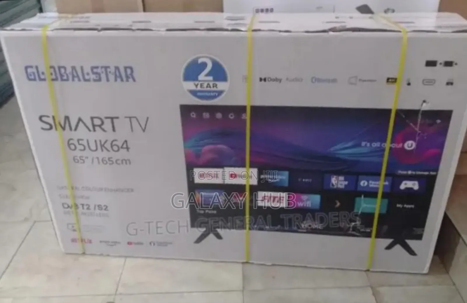 Globalstar 65 Inches Smart Android Tv Frameless