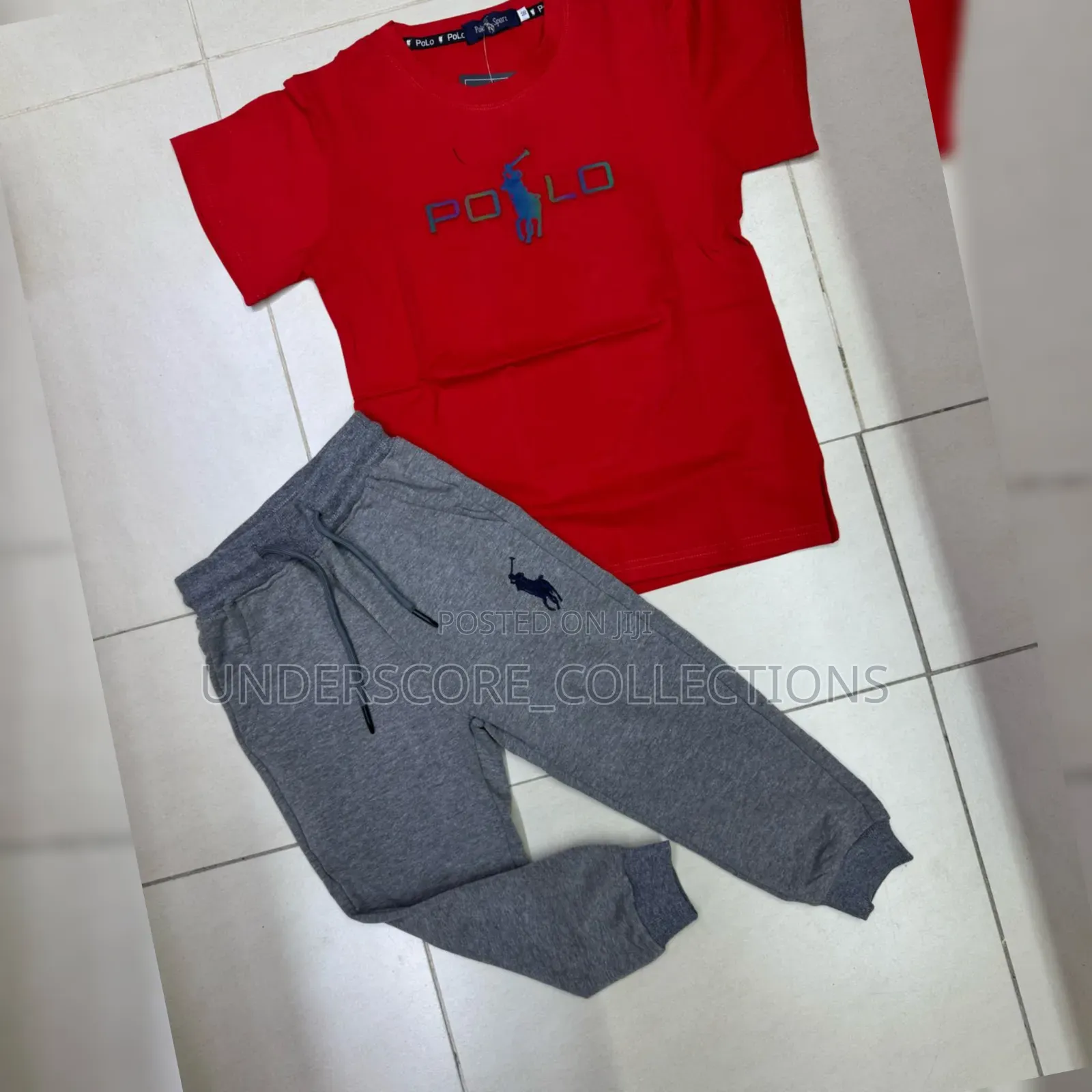 Executive Kids Polo Sweatpants Set