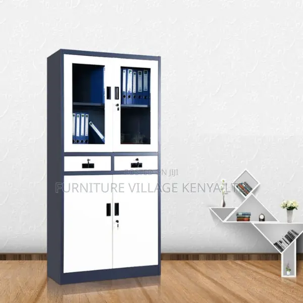Cabinets:Modular Steel Storage Unit – 2 Doors Drawers