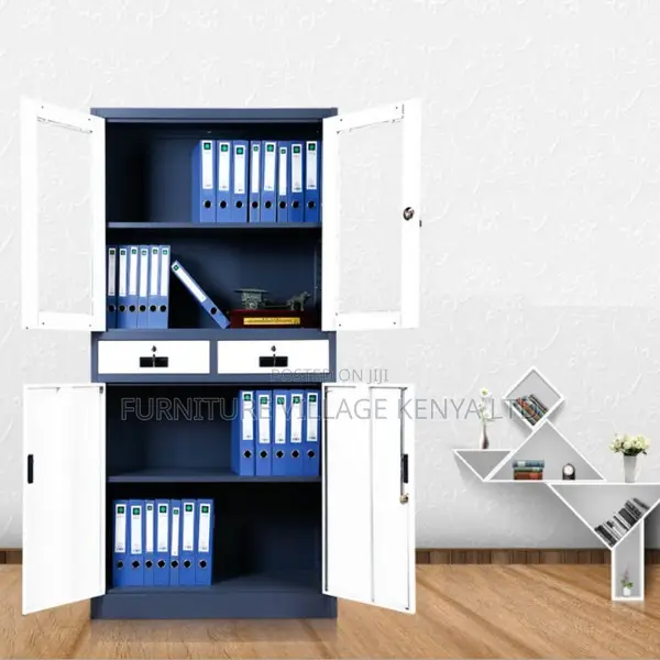 Cabinets:Modular Steel Storage Unit – 2 Doors Drawers