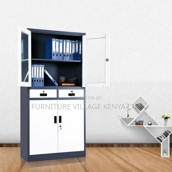 Cabinets:Modular Steel Storage Unit – 2 Doors Drawers