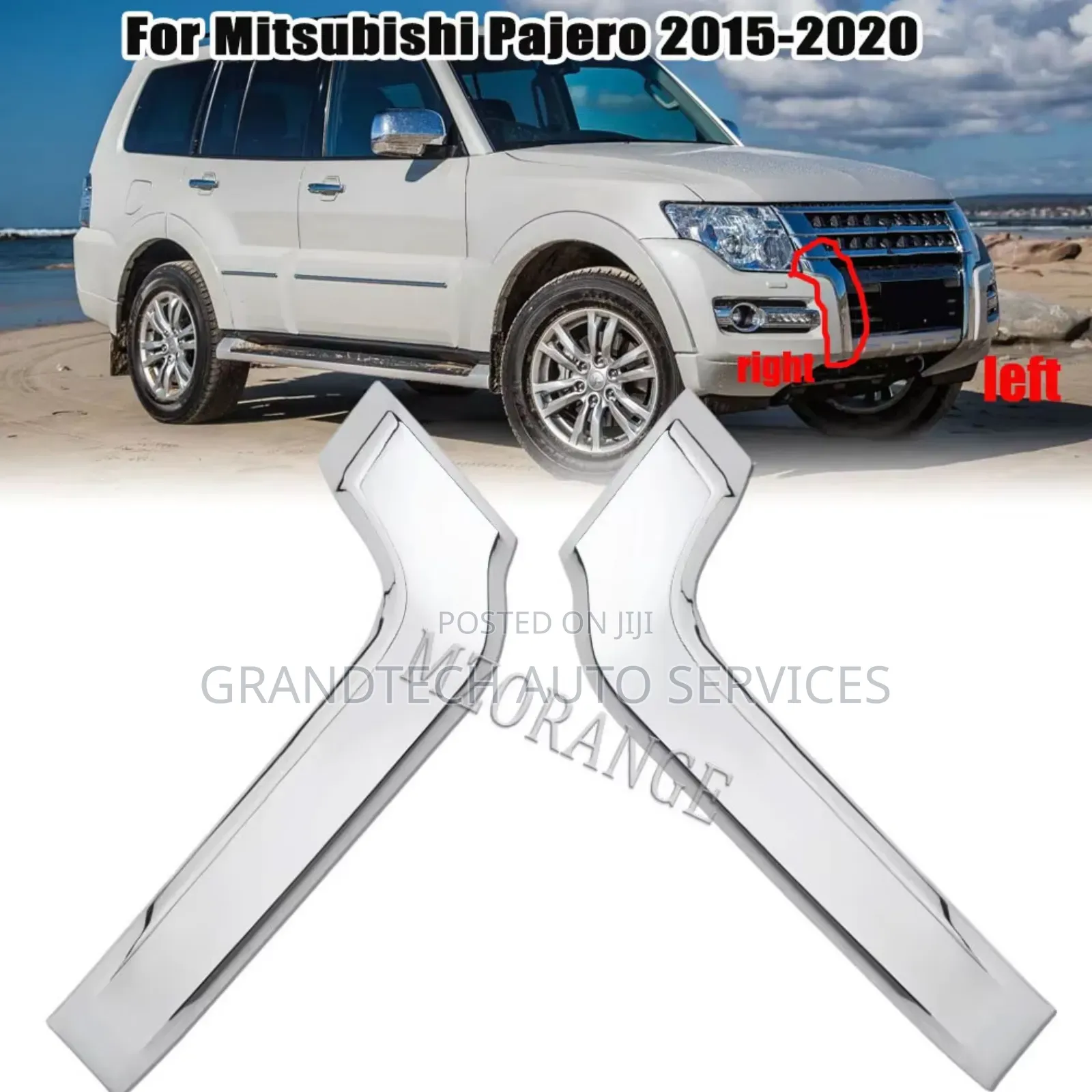 Mitsubishi Pajero Bumper Chrome 2015- 2019