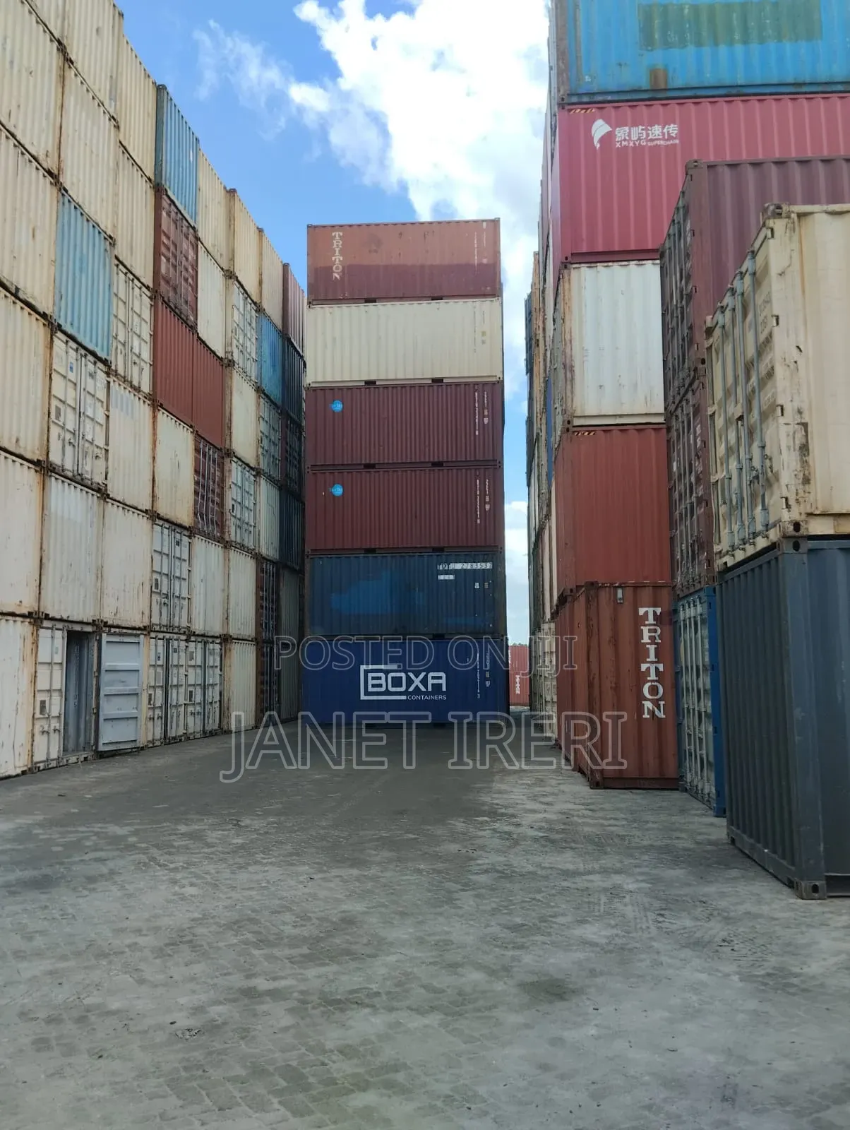 Durable 20ft Shipping Containers – Nairobi Yard Available