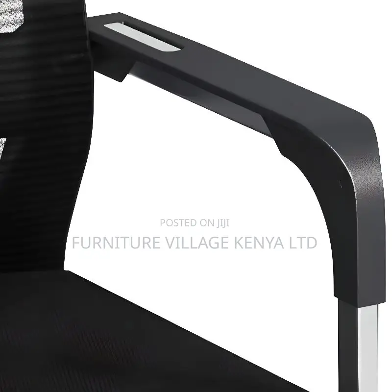 Office Chair: Fixed Boardroom Chair With Mid Back Support