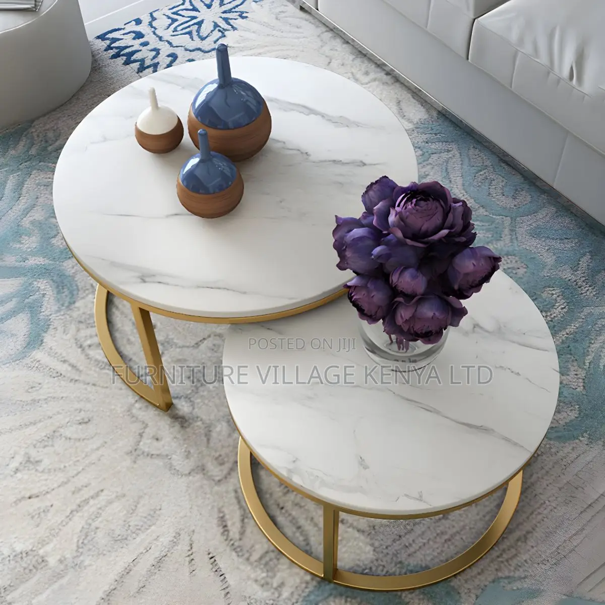 Coffee Table: Office Urbanslate Circular Coffee Table