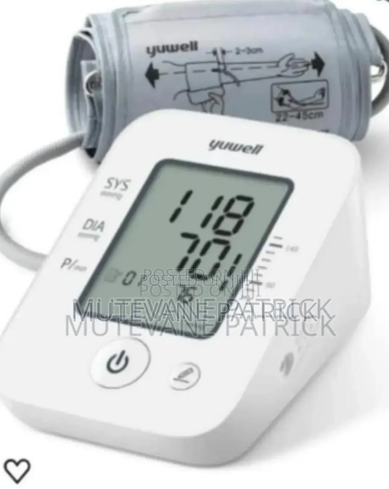 Yuwell Blood Pressure Monitor