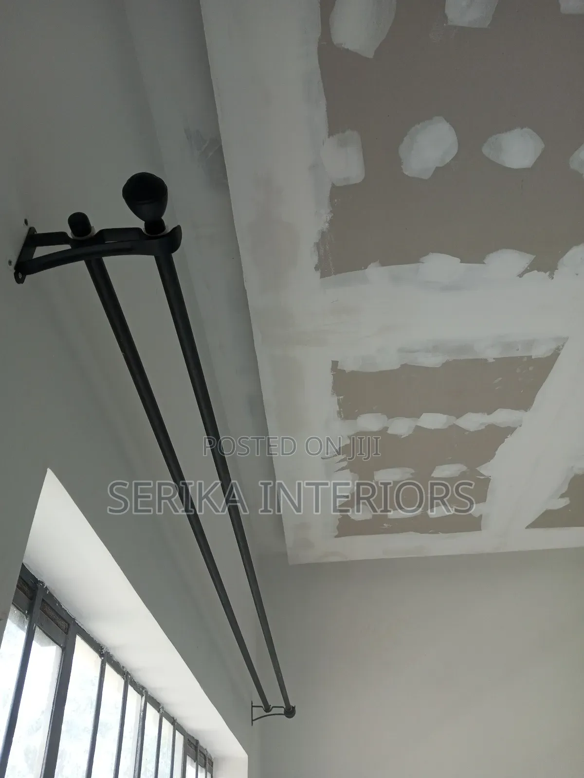 Jua Kali Curtain Rods Jua Kali Curtain Rods Powder Caoted
