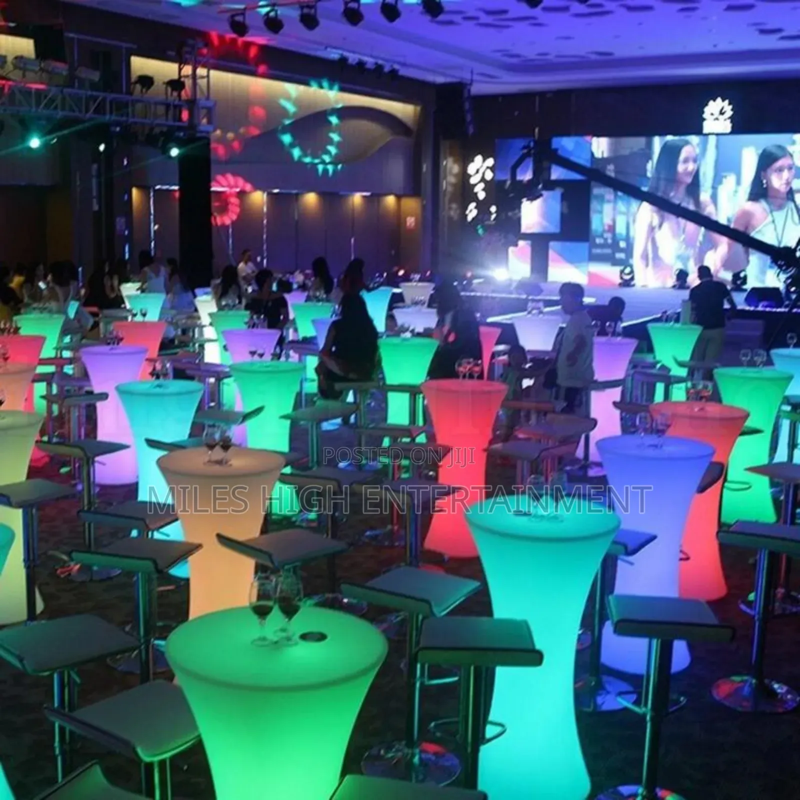 Event Cocktail Tables Tents