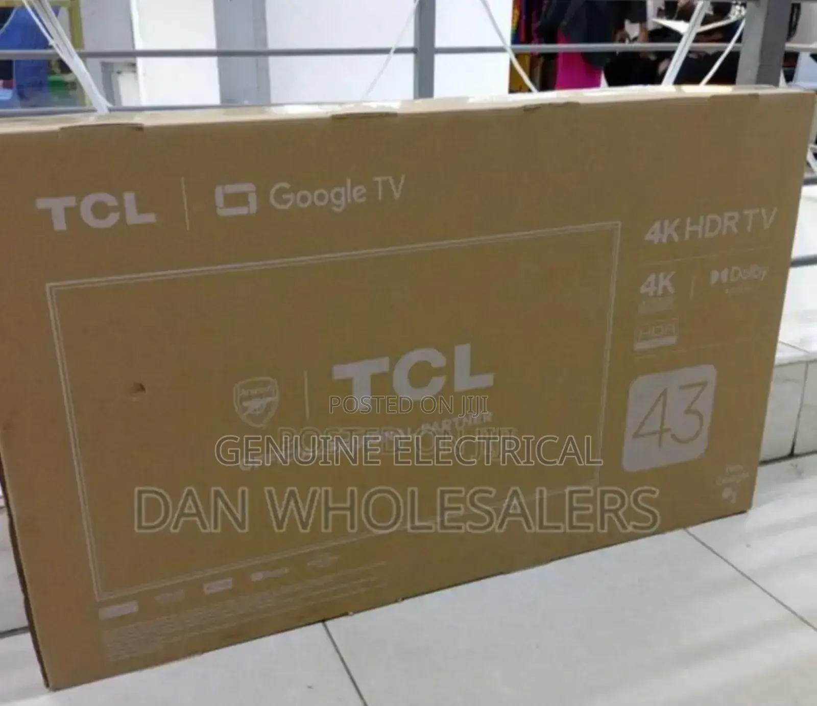 Brand New TCL 43" Android Frameless Tv