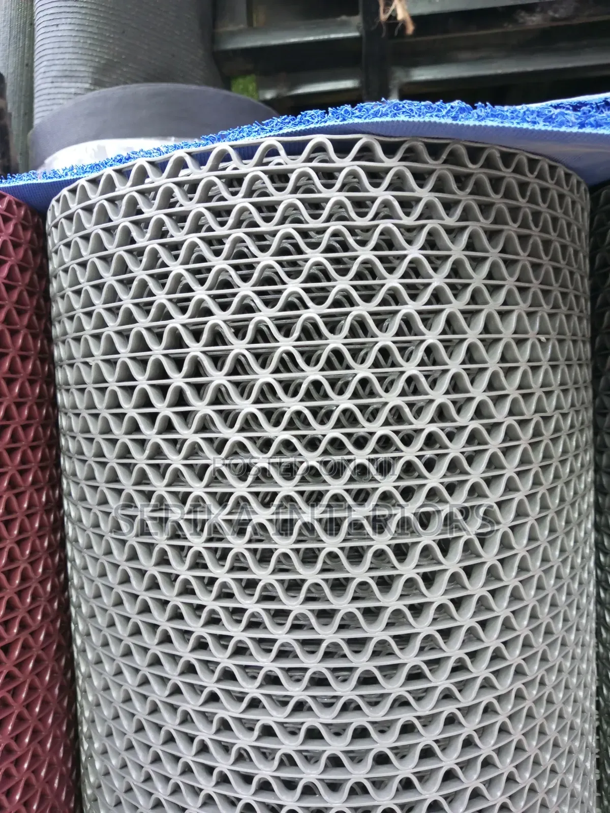 Grey Rubber Anti Slippery Mats Rubber Bathroom Mats