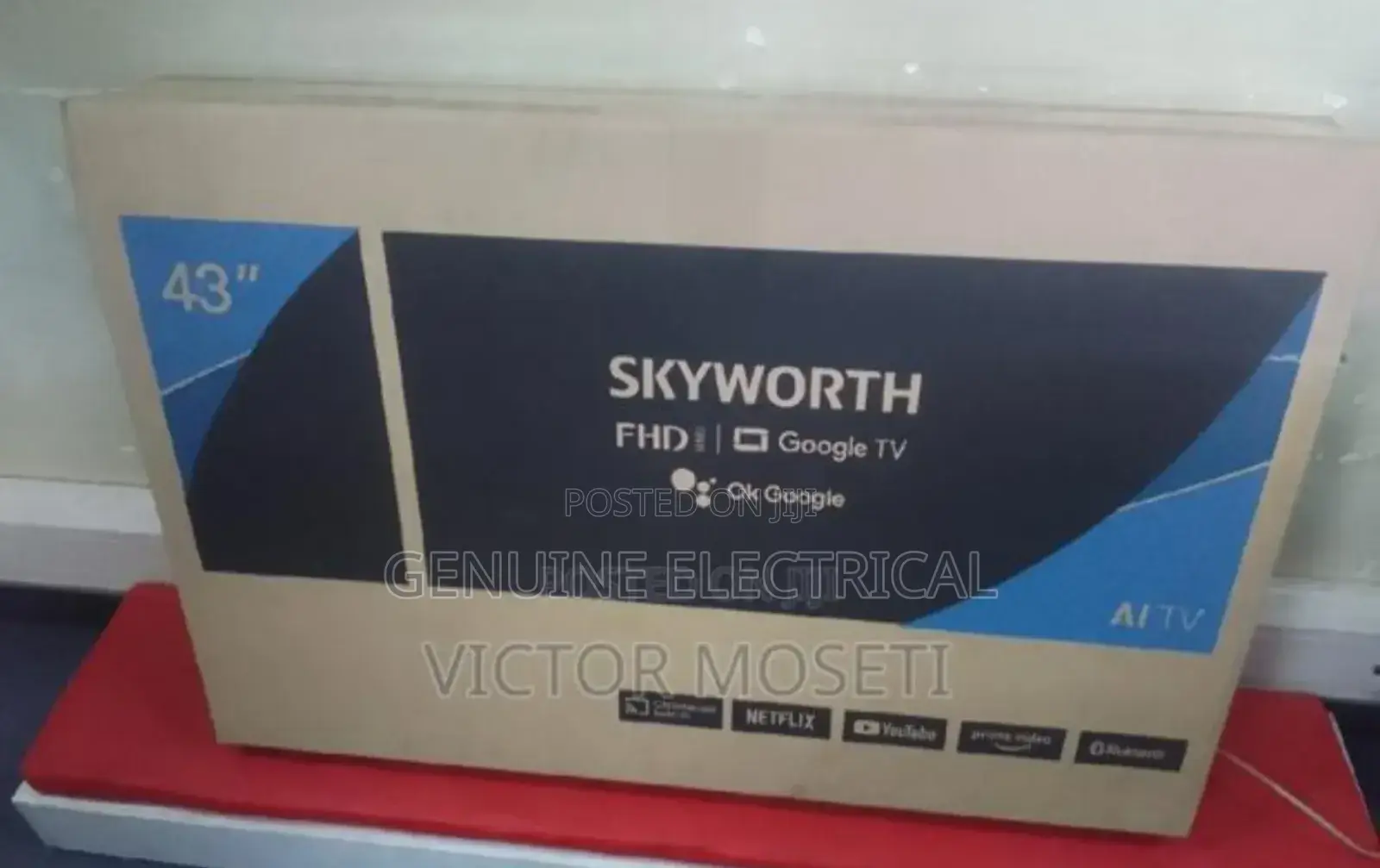 Skyworth 43" Full Hd Frameless Smart Tv