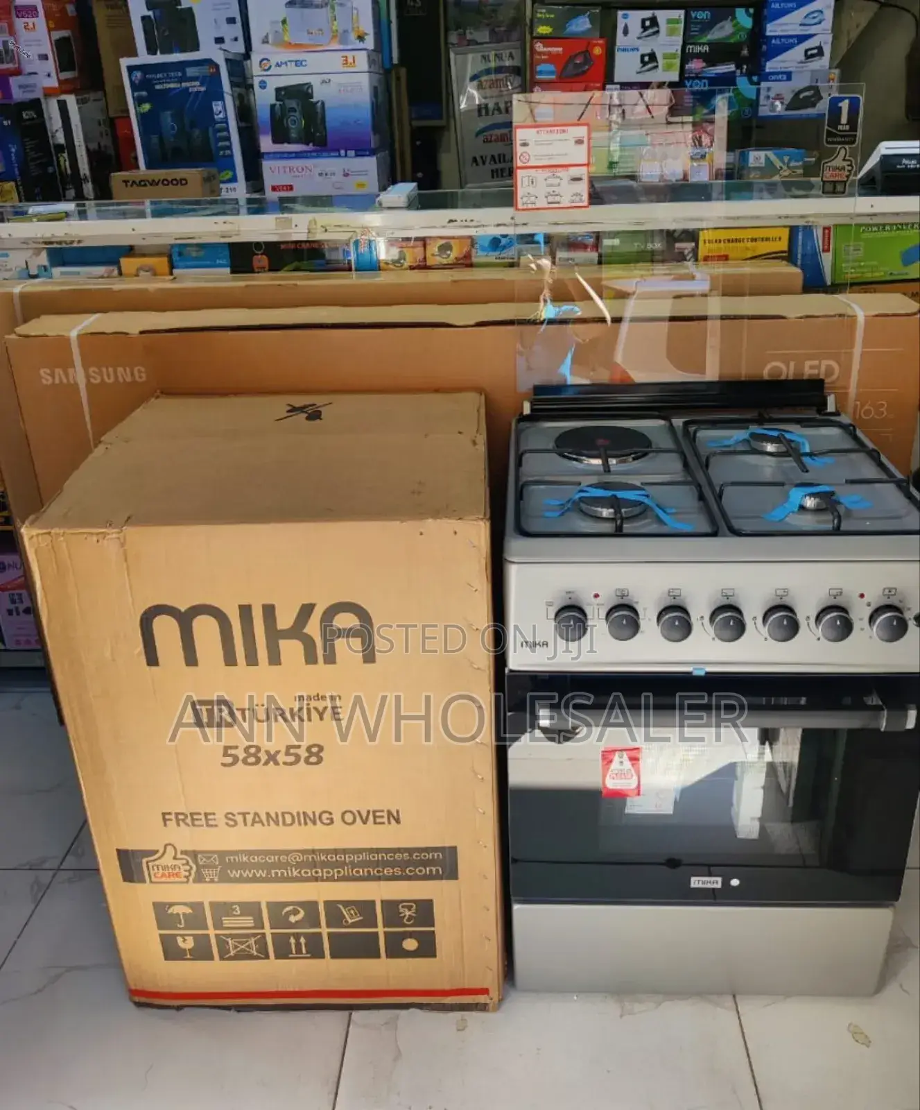 New Arrival 58 by 58 3+1 Hotplate Cooker Mst58u31e3slen