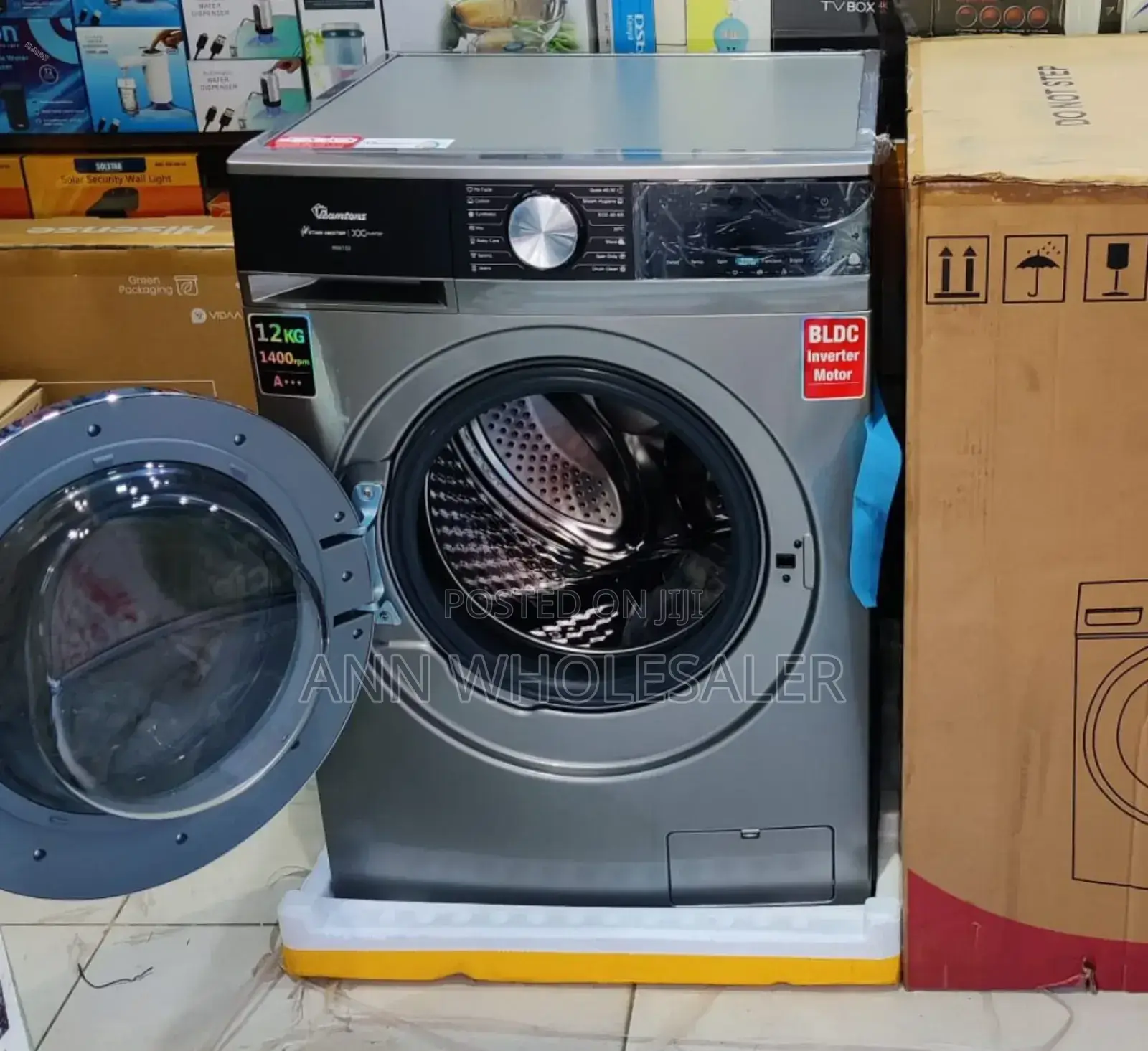 With Warranty Ramtons Front Load Fully Automatic 12kg Washer