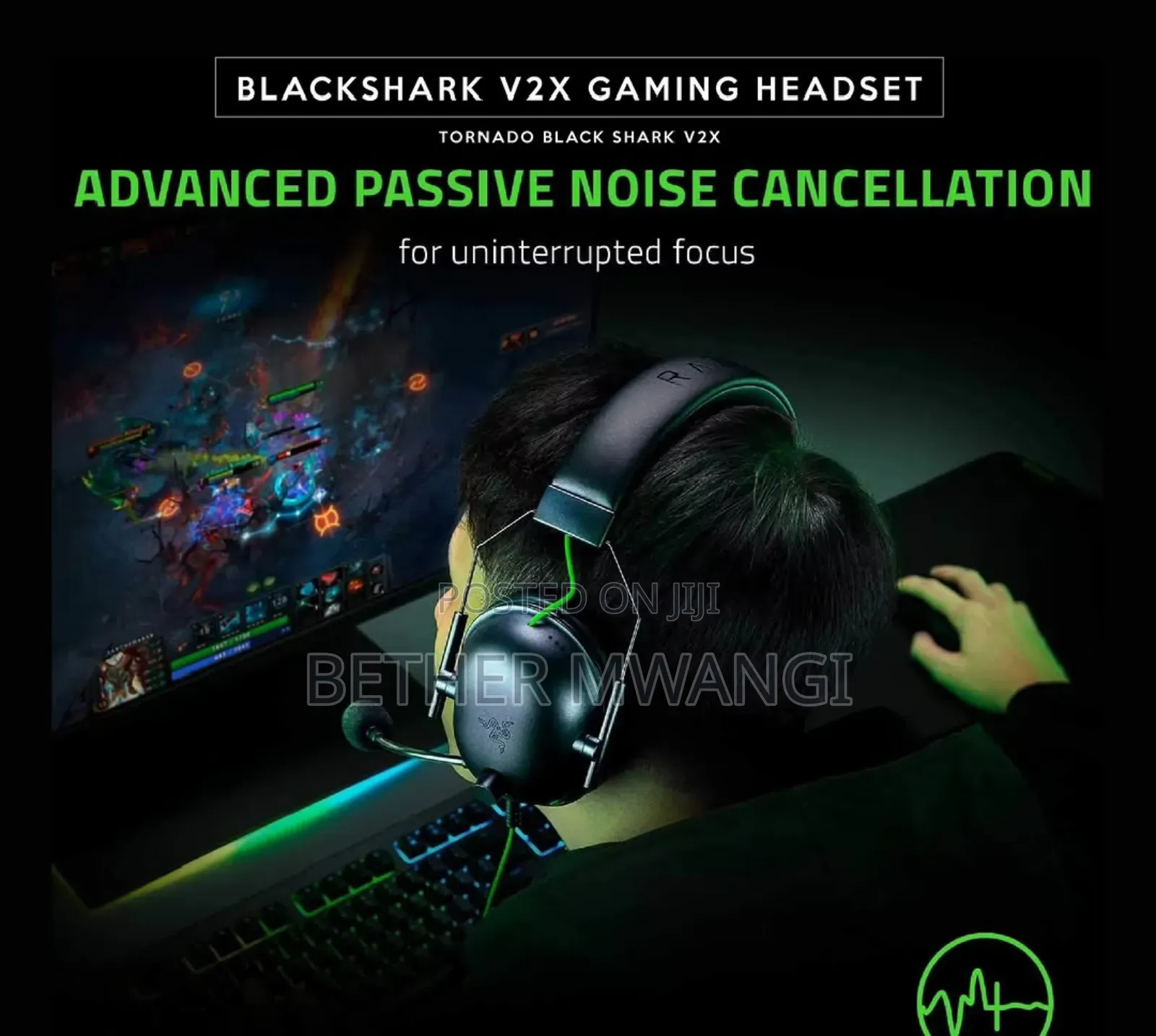 Blackshark V12 Gaming Headset in Kenya