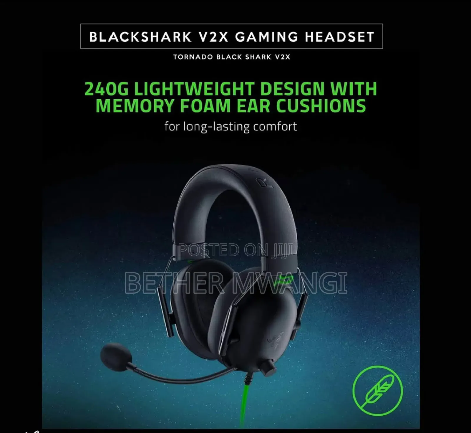 Blackshark V12 Gaming Headset in Kenya