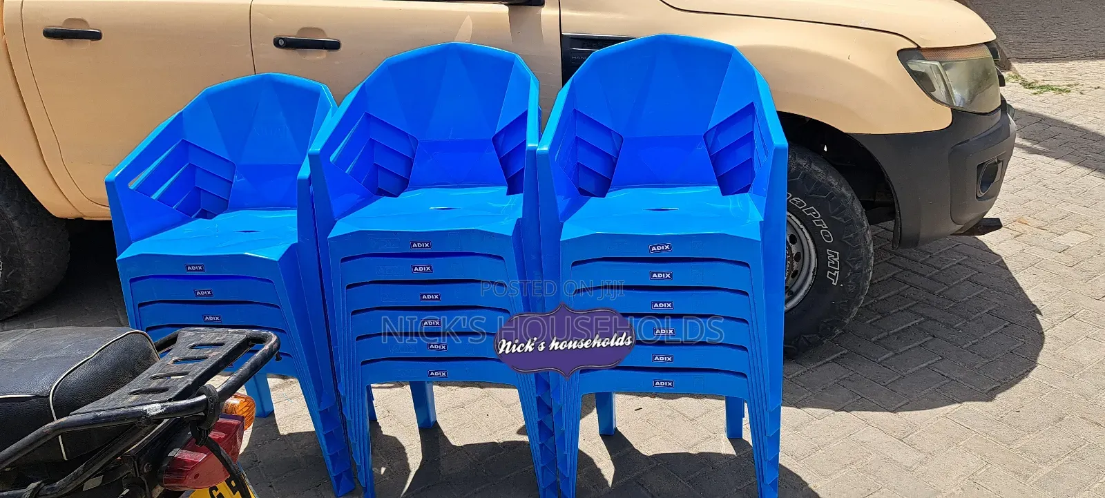 Nick's Plastic Chairs in Stock
