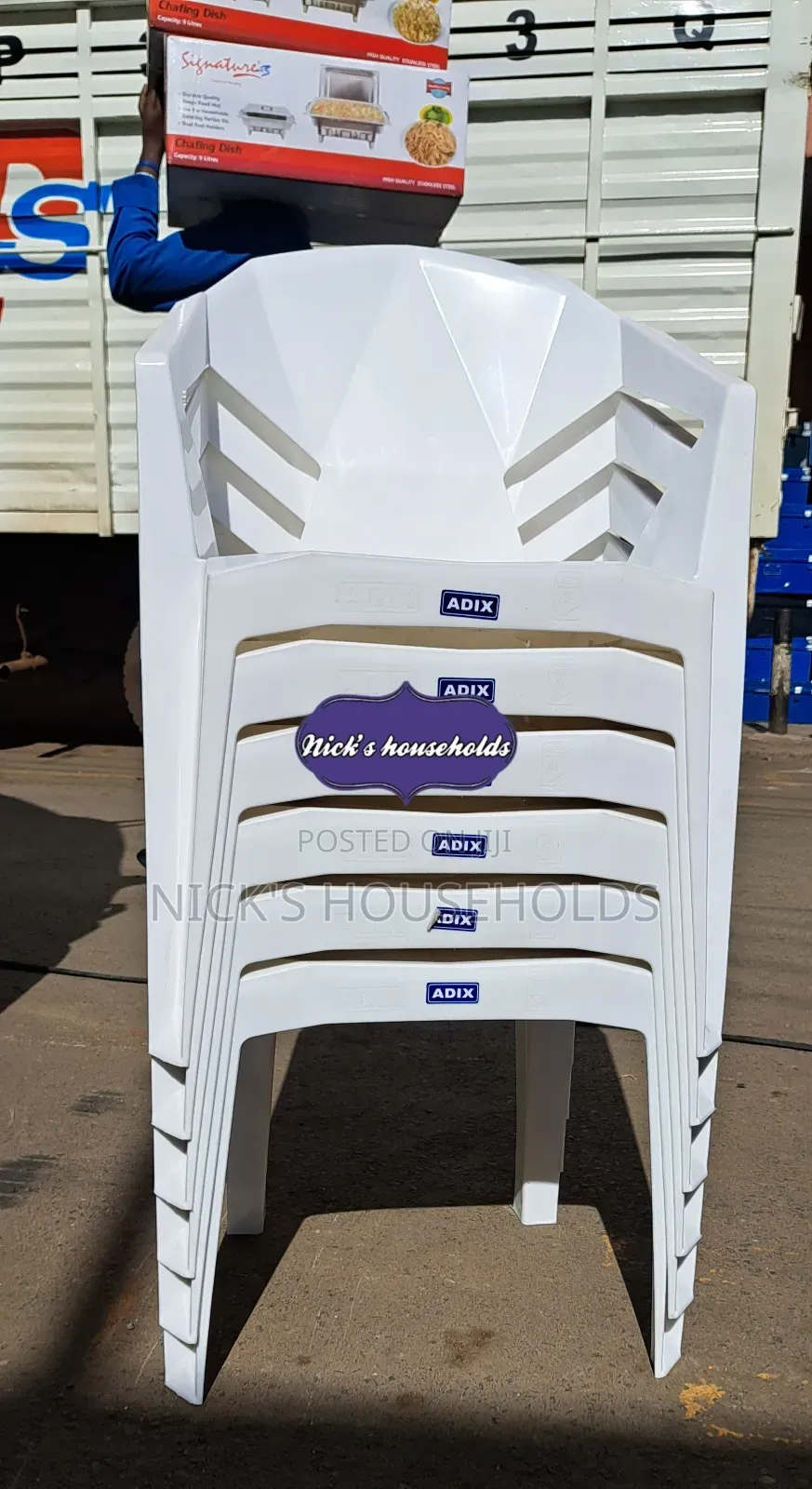 Diamond Executive Plastic Chairs