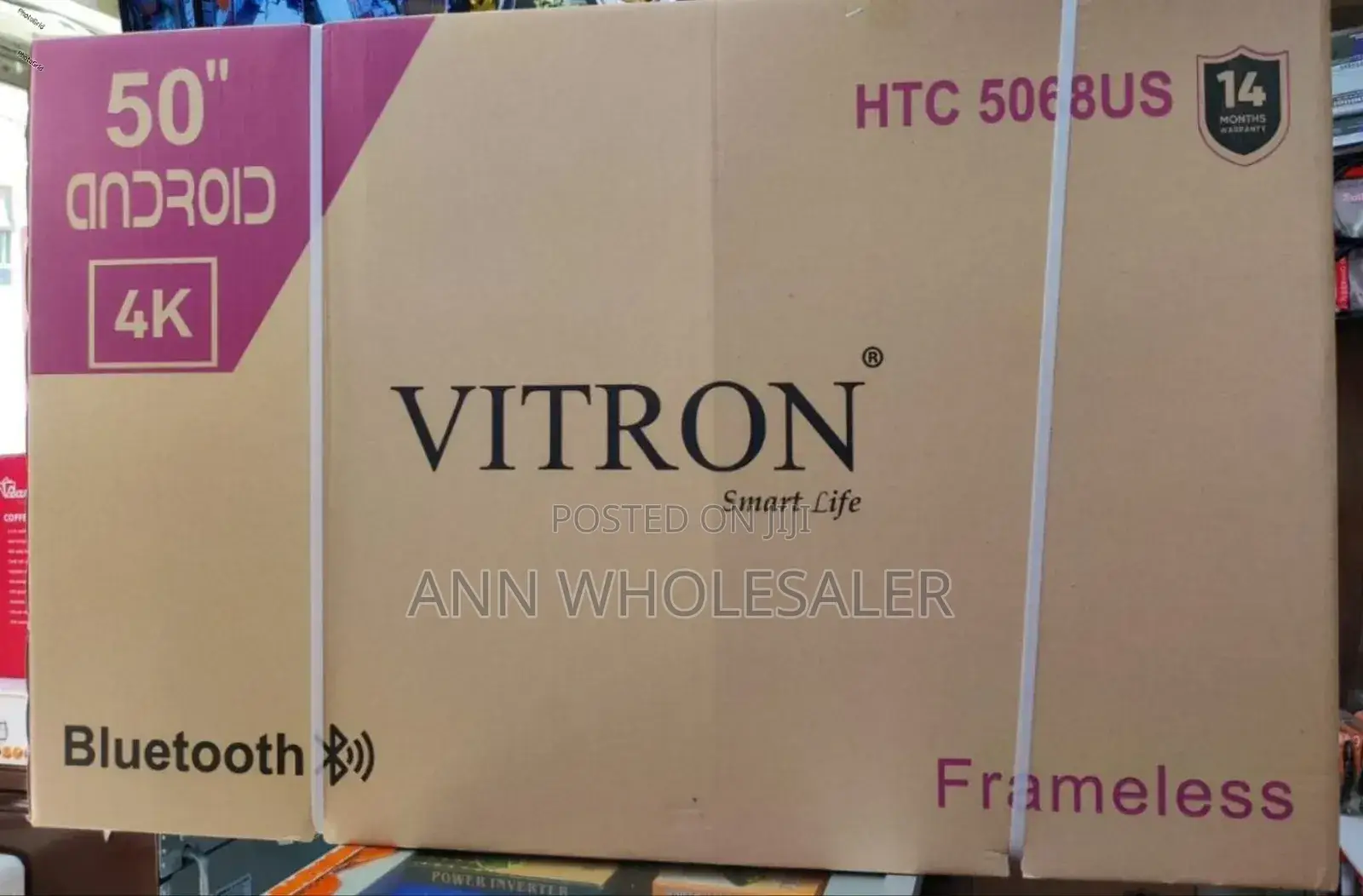 *Vitron 50" Smart Android Bt/With Bluetooth