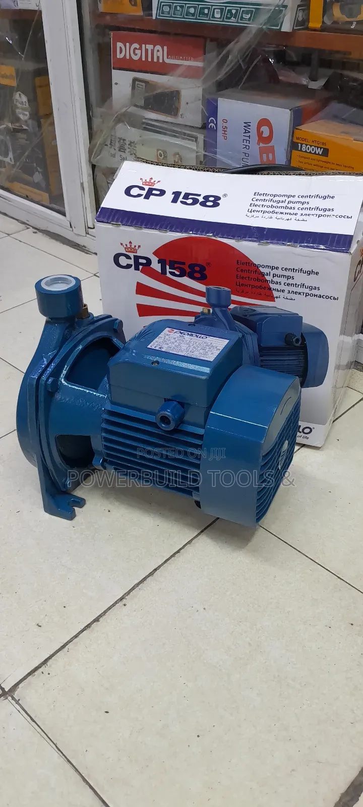 Pedrollo 1hp Booster Pump Centrifugal High-Pressure