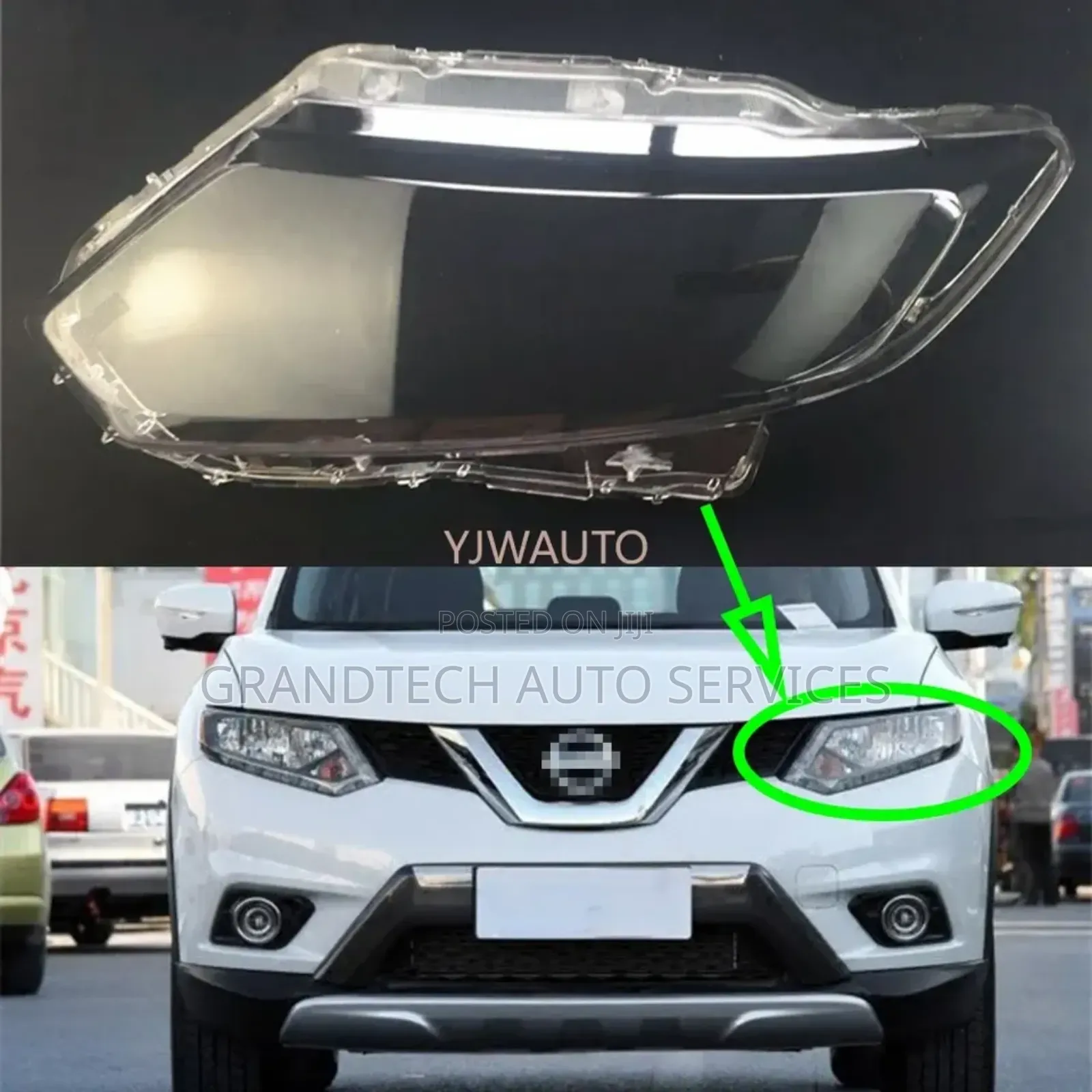 Nissan X-Trail T32 Headlight Lens[High Quality]