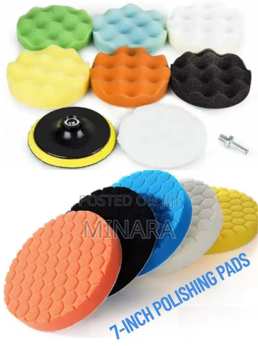 14 PCS Automotive Polishing Pads / Buffing Set (7-Inch)