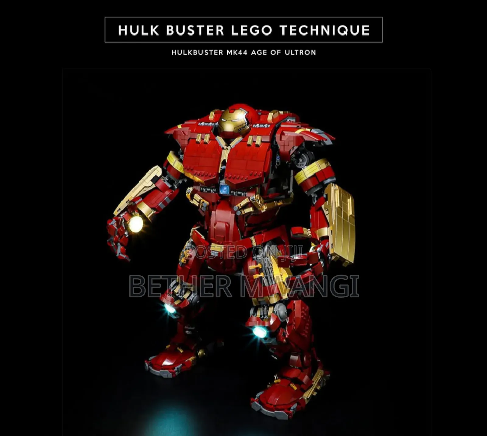 Hulk Buster Lego Technic in Kenya